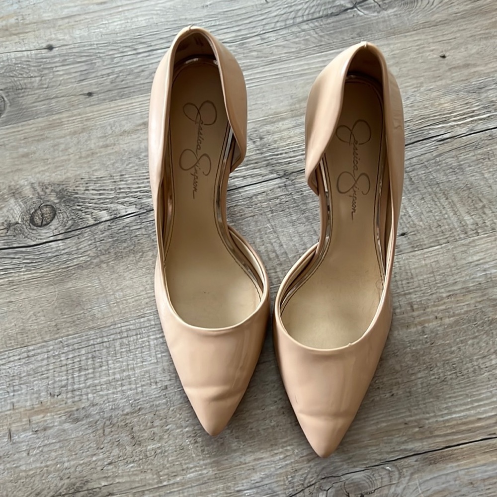 COPY - 7.5 Jessica Simpson nude heels